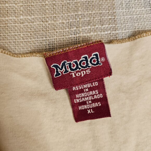 y2k MUDD Motoboho Western Yallternative Peasant Style Tank Top with Leather Ties - Picture 4 of 10